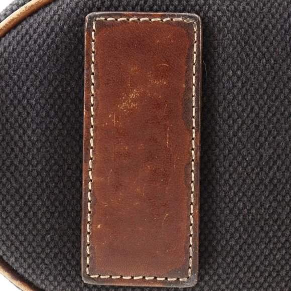 CELINE logo Tote Bag black/Brown canvas Women - Picture 14 of 16